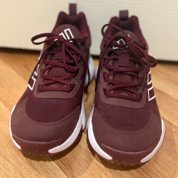 Adidas Impact FLX II (burgundy with original box) men's size 8 - Picture 5 of 9